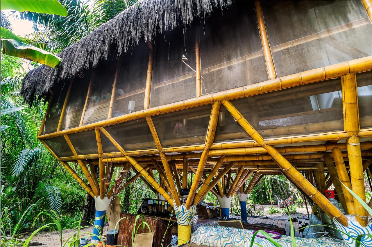 Universo Pol Bamboo Hostel 모로데상파울루 외부 사진
