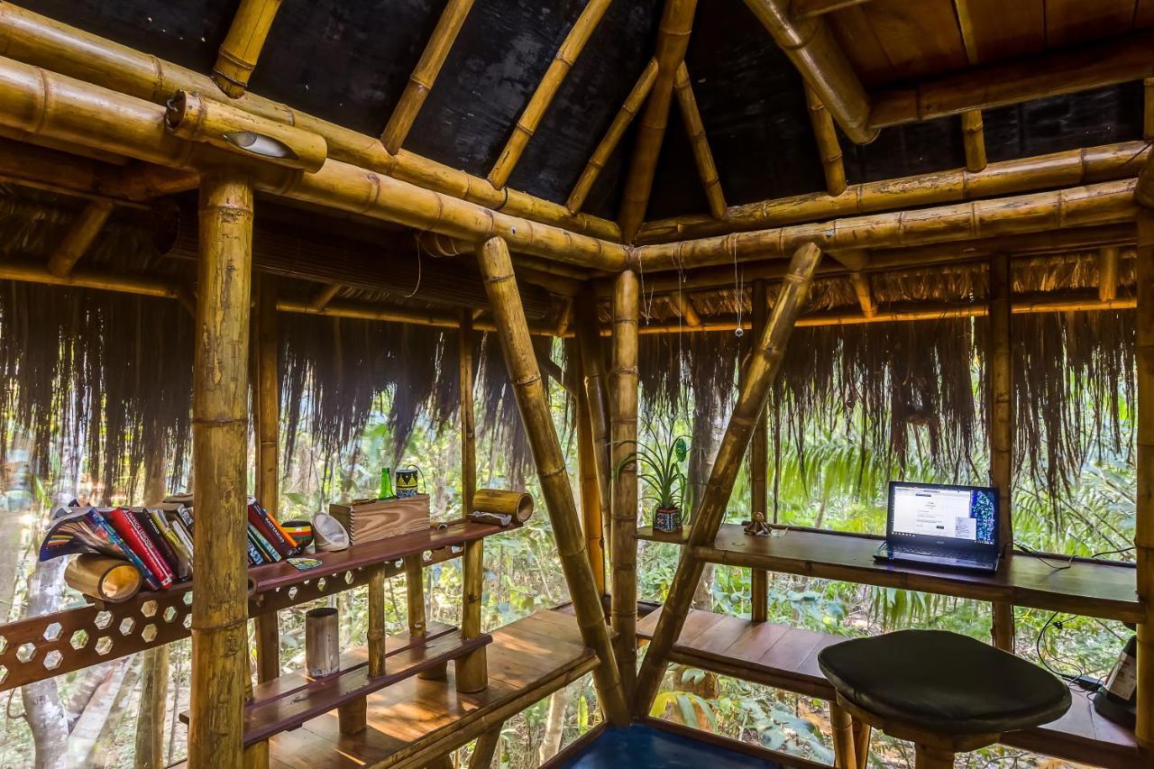 Universo Pol Bamboo Hostel 모로데상파울루 외부 사진